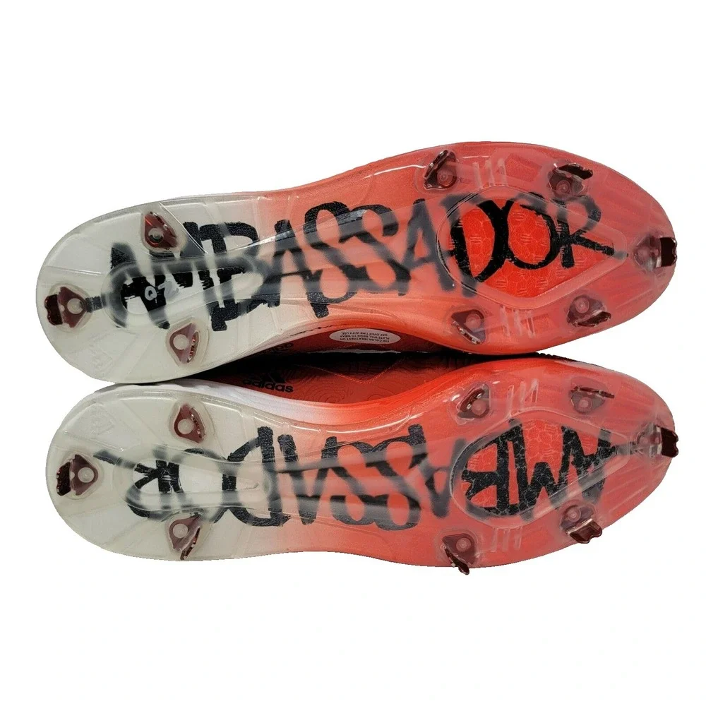 Adidas Ambassador Boost Icon 6‎ ASG Baseball Shoes Size 17 Red Men's Cleats New